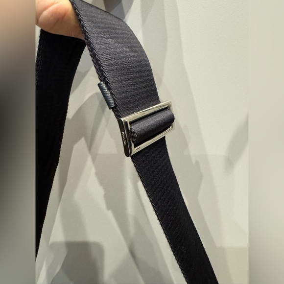 Prada Messenger Bag - Medium, Navy Blue Nylon - Picture 3 of 11